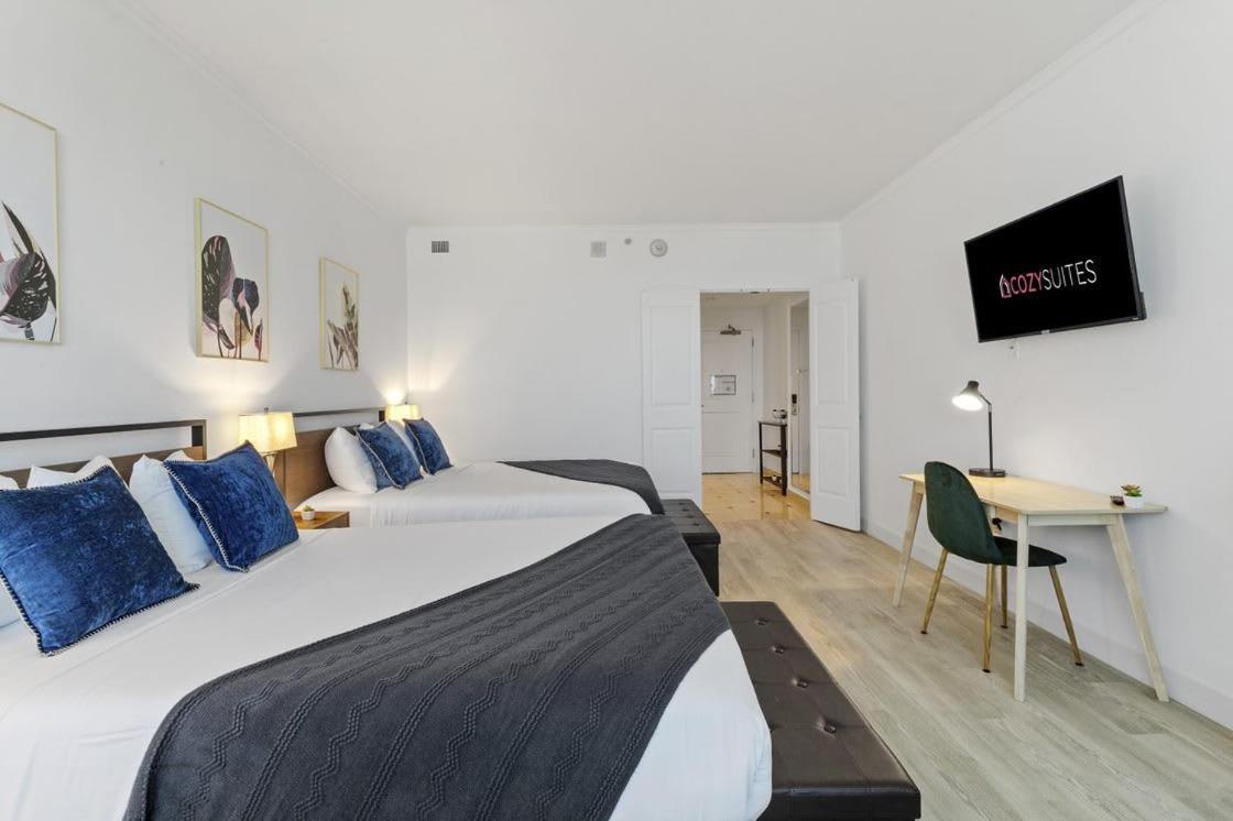 Beachfront Double Queen - Cozysuites Atlantic City Dış mekan fotoğraf