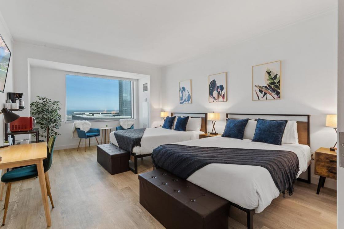 Beachfront Double Queen - Cozysuites Atlantic City Dış mekan fotoğraf