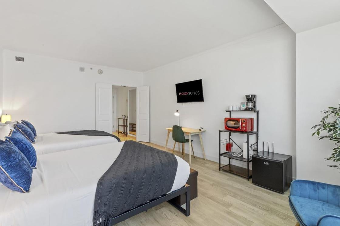 Beachfront Double Queen - Cozysuites Atlantic City Dış mekan fotoğraf