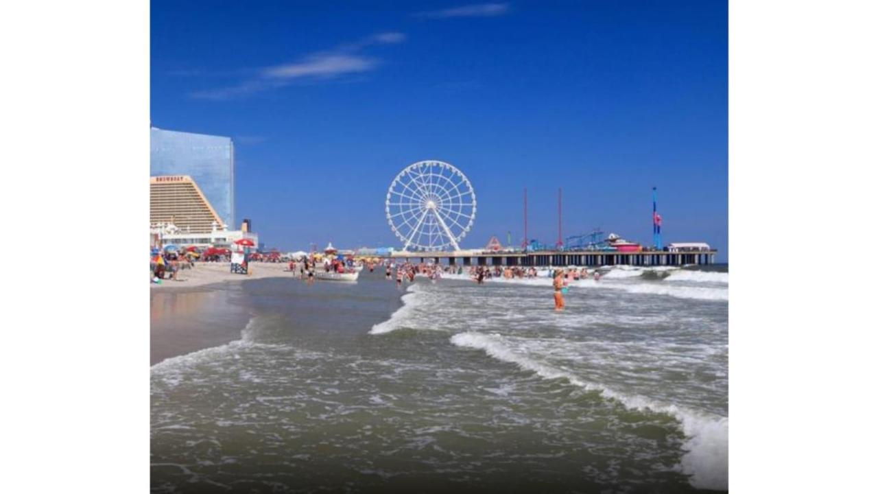 Beachfront Double Queen - Cozysuites Atlantic City Dış mekan fotoğraf